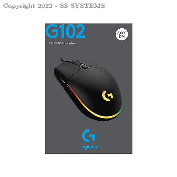 G102 LIGHTSYNC GAMING MOUSE 